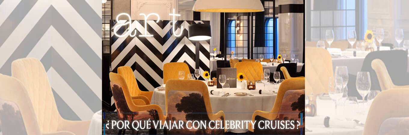 EL LUJO MODERNO DE CELEBRITY CRUISES