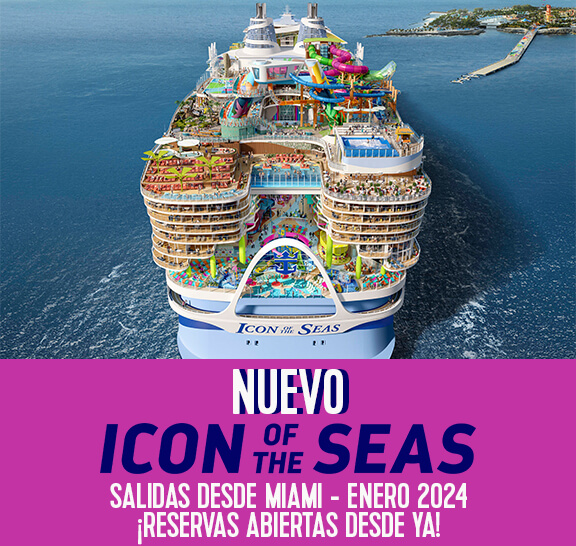 Crucero Icon of the seas 2023 Banner movil