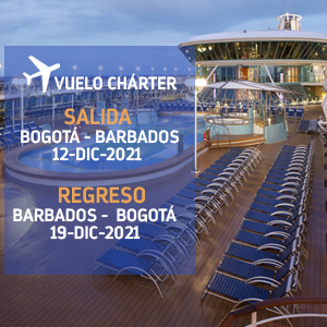Vuelo Charter - Cruceros Diciembre vacaciones 2021